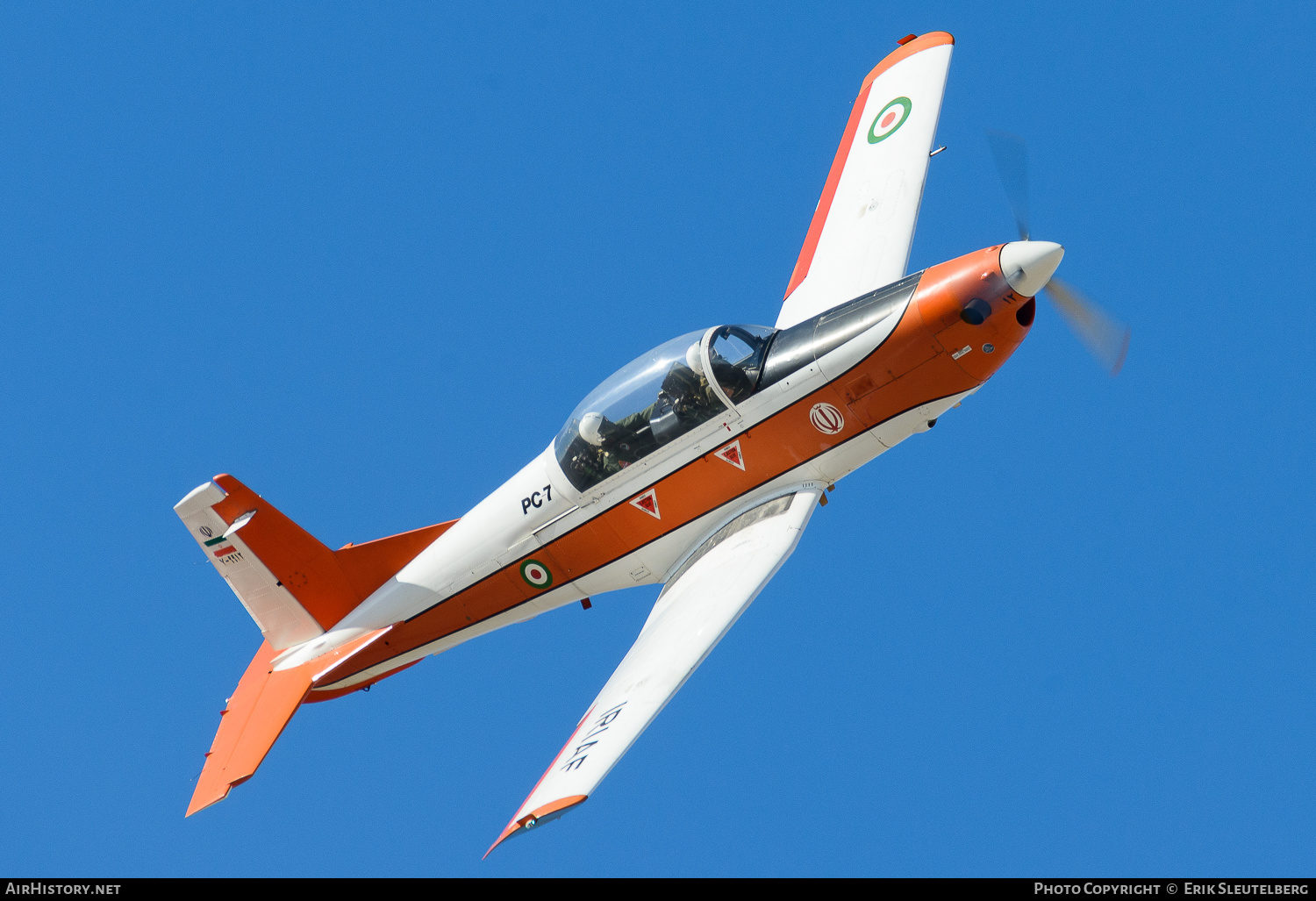 Aircraft Photo of 7-9912 / ۷-۹۹١۲ | Pilatus PC-7 | Iran - Air Force | AirHistory.net #345740