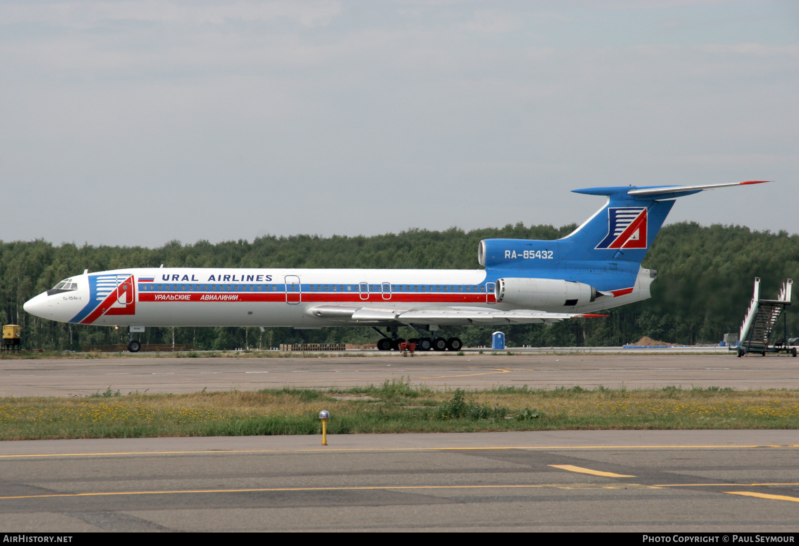 Aircraft Photo of RA-85432 | Tupolev Tu-154B-2 | Ural Airlines | AirHistory.net #345741