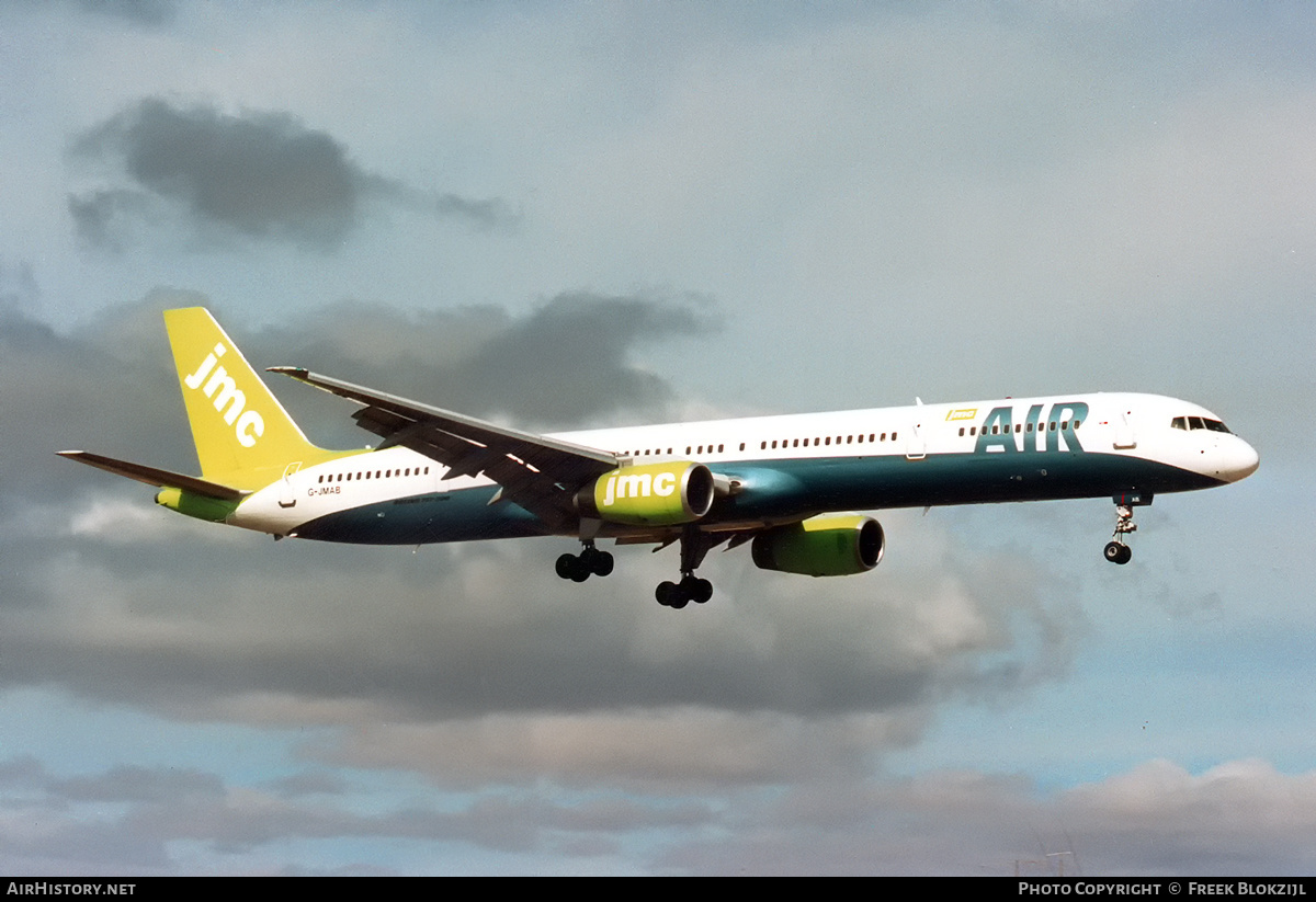 Aircraft Photo of G-JMAB | Boeing 757-3CQ | JMC Air | AirHistory.net #345761