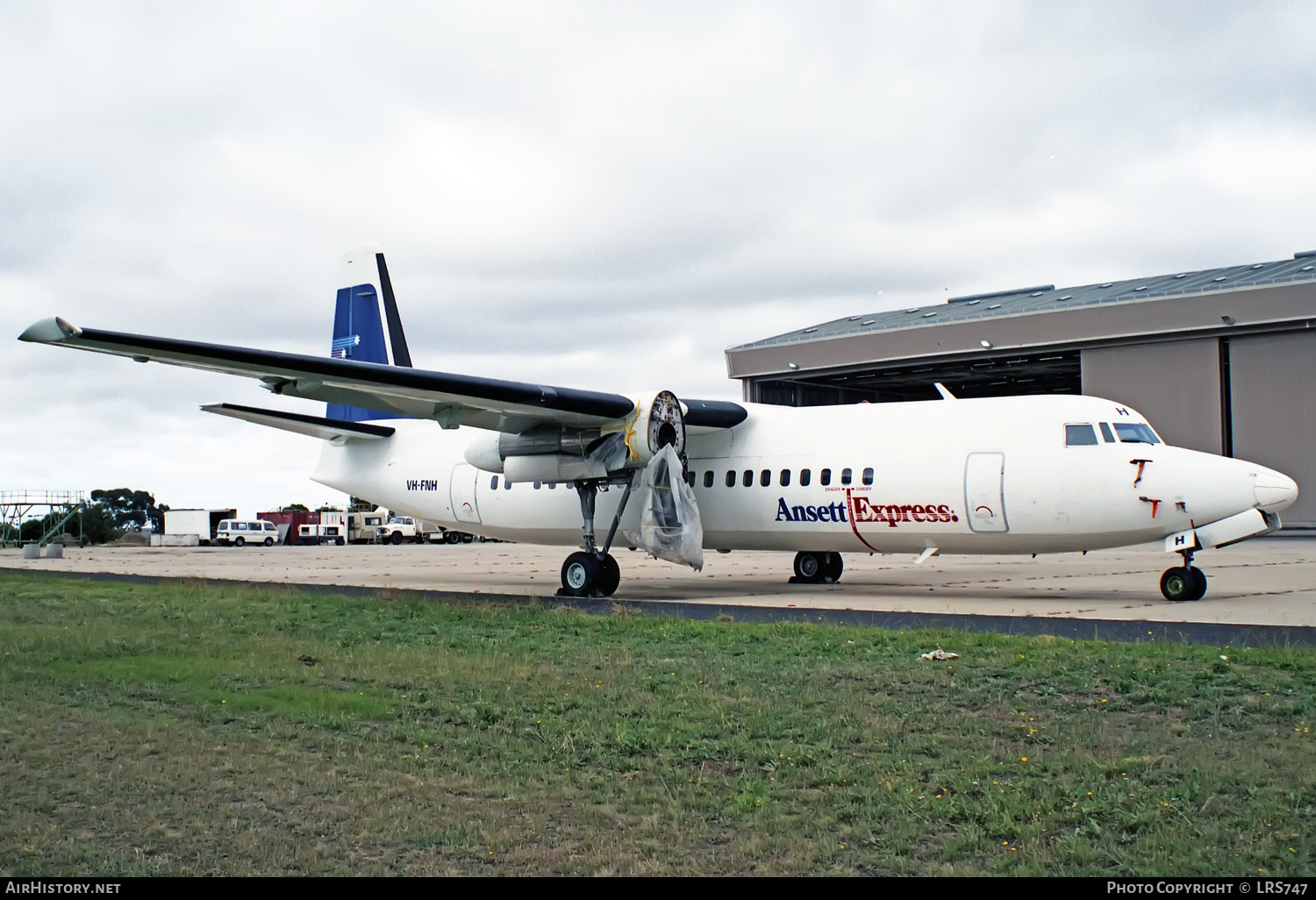 Aircraft Photo of VH-FNH | Fokker 50 | Ansett Express | AirHistory.net #345766