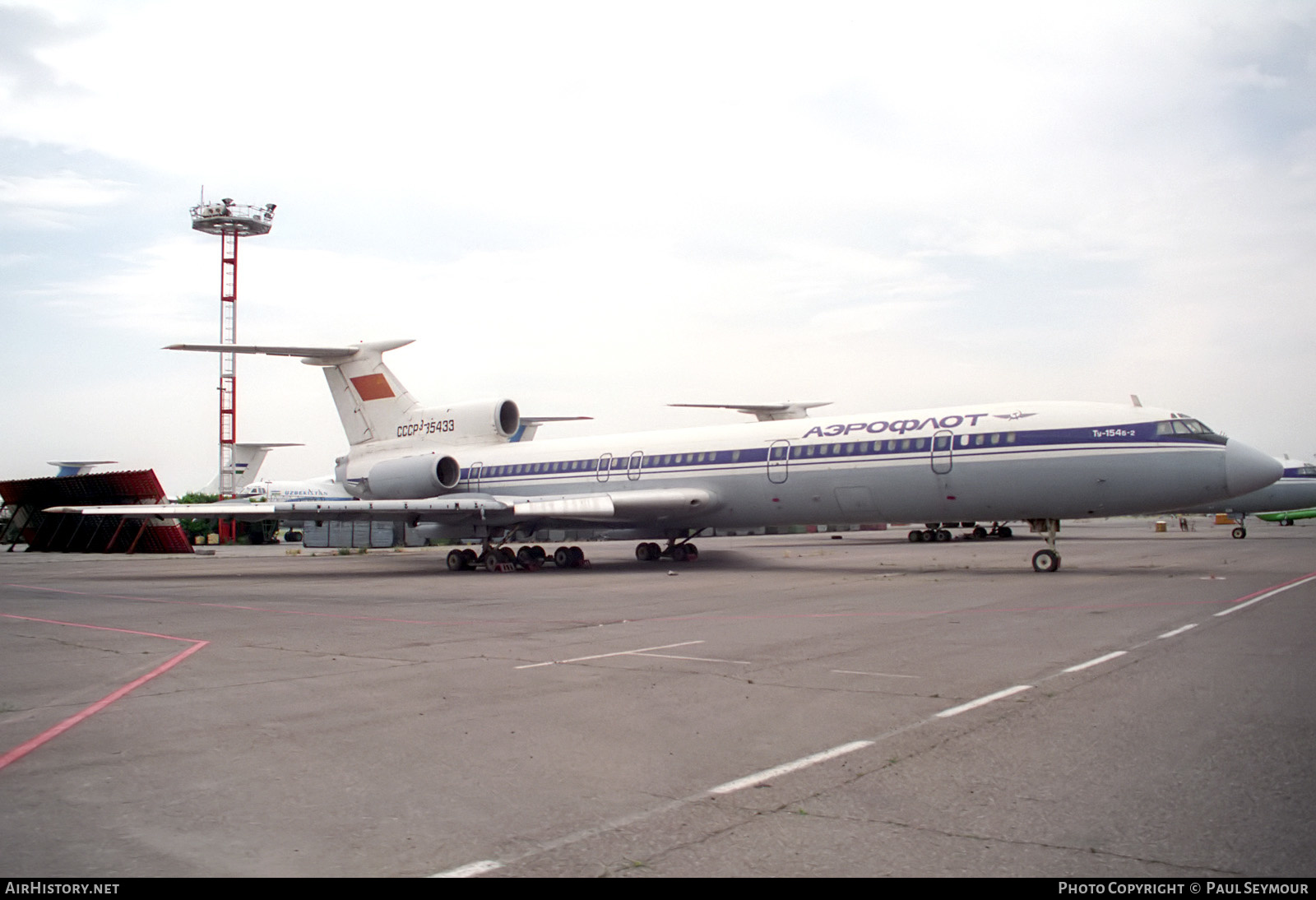 Aircraft Photo of CCCP-85433 | Tupolev Tu-154B-2 | Aeroflot | AirHistory.net #345770