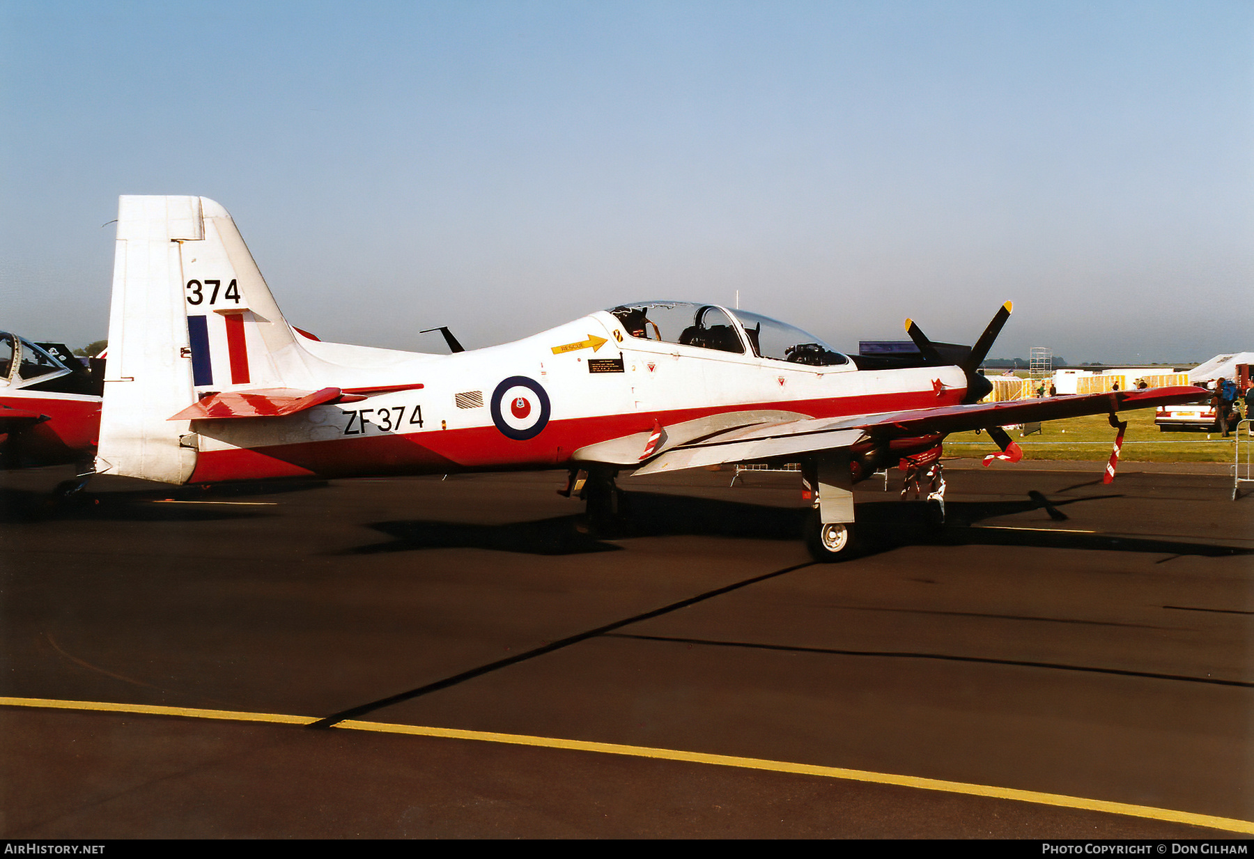 Aircraft Photo of ZF374 | Short S-312 Tucano T1 | UK - Air Force | AirHistory.net #345771
