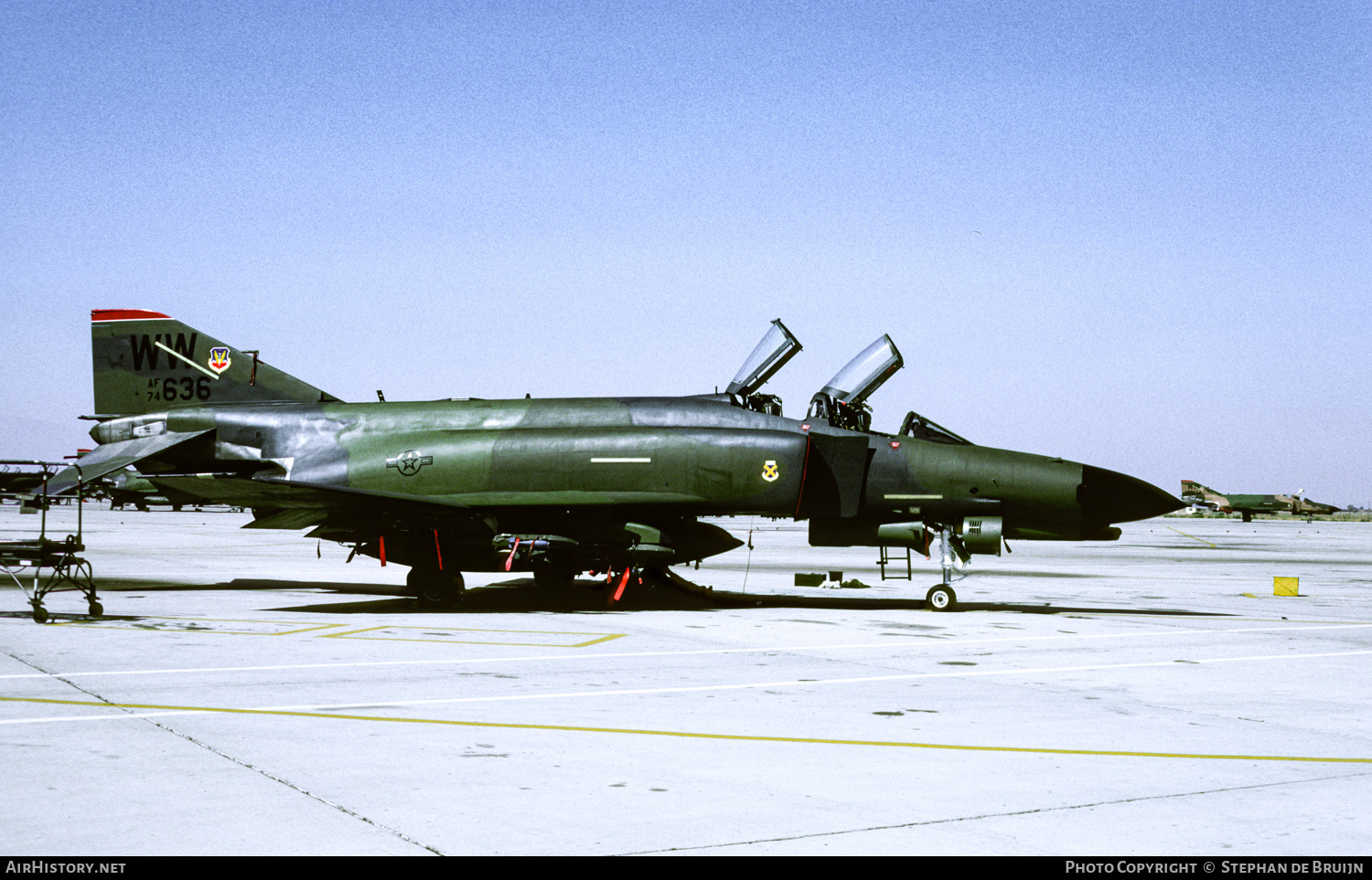 Aircraft Photo of 74-1636 / AF74-636 | McDonnell Douglas F-4E Phantom II | USA - Air Force | AirHistory.net #345779