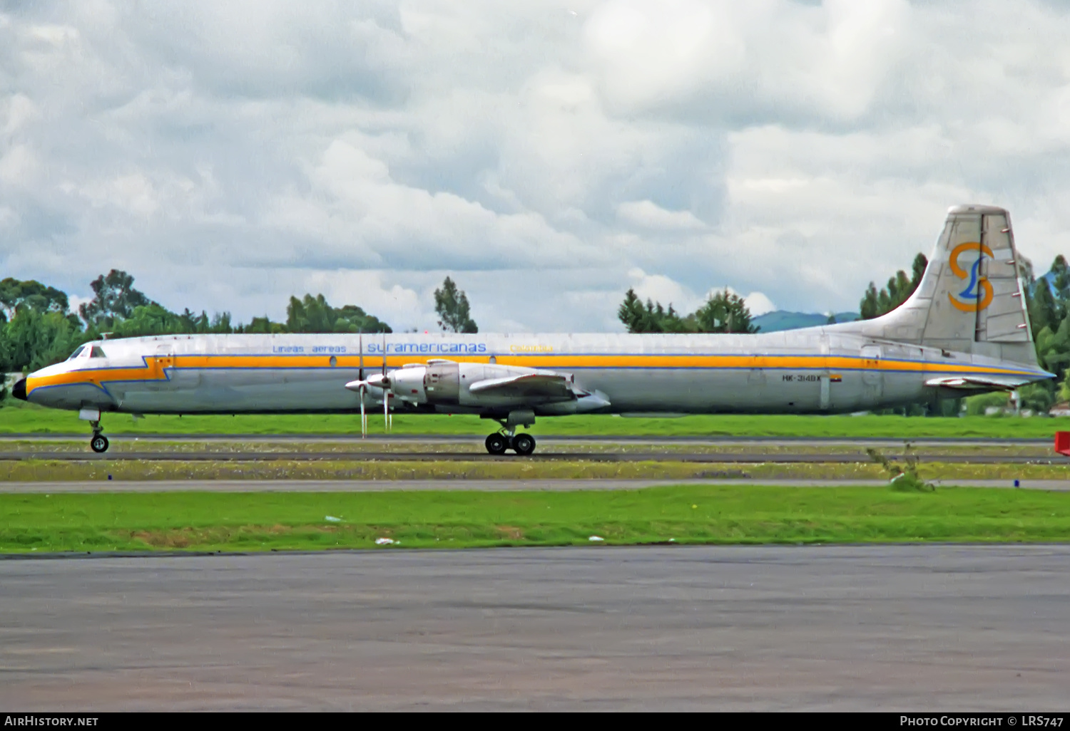 Aircraft Photo of HK-3148X | Canadair CL-44J | Líneas Aéreas Suramericanas - LAS | AirHistory.net #345793