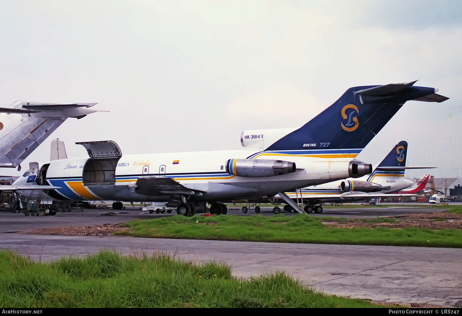 Aircraft Photo of HK-3814X | Boeing 727-25(F) | Líneas Aéreas Suramericanas - LAS | AirHistory.net #345807