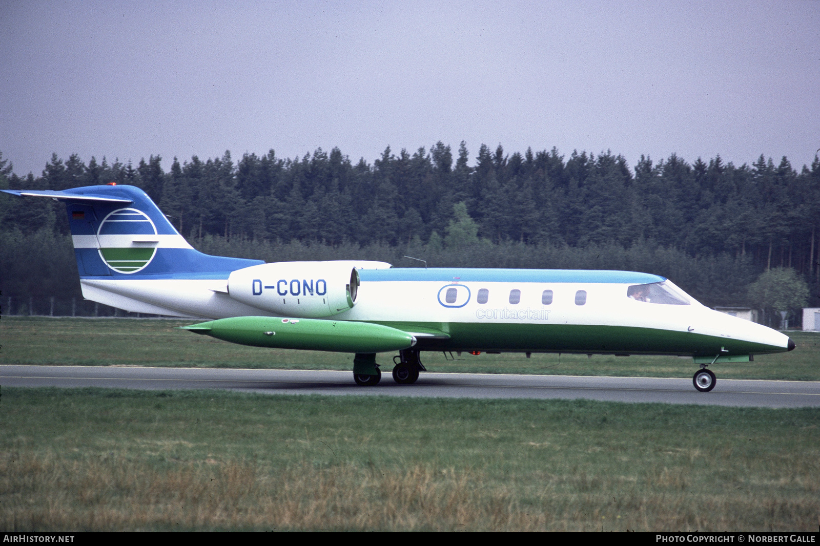 Aircraft Photo of D-CONO | Gates Learjet 35 | Contactair Flugdienst | AirHistory.net #345816