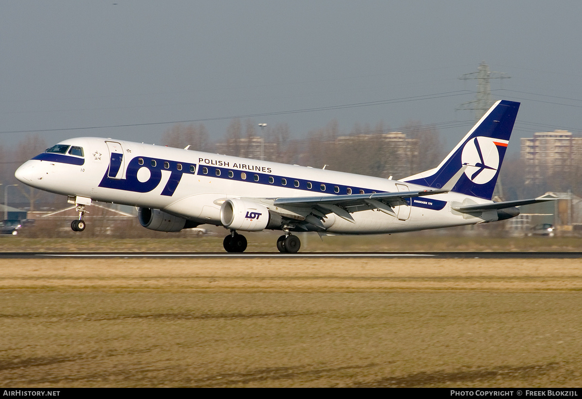 Aircraft Photo of SP-LIO | Embraer 175LR (ERJ-170-200LR) | LOT Polish Airlines - Polskie Linie Lotnicze | AirHistory.net #345817