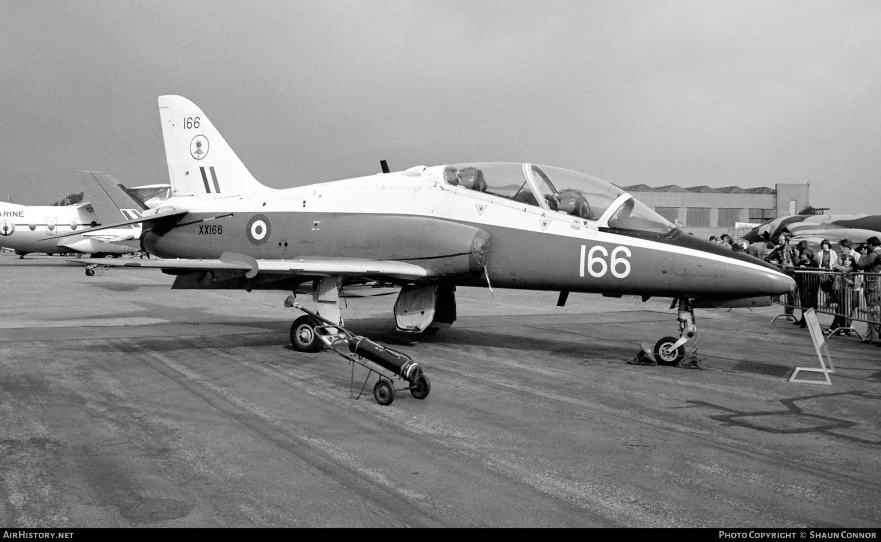 Aircraft Photo of XX166 | Hawker Siddeley Hawk T.1A | UK - Air Force | AirHistory.net #345822
