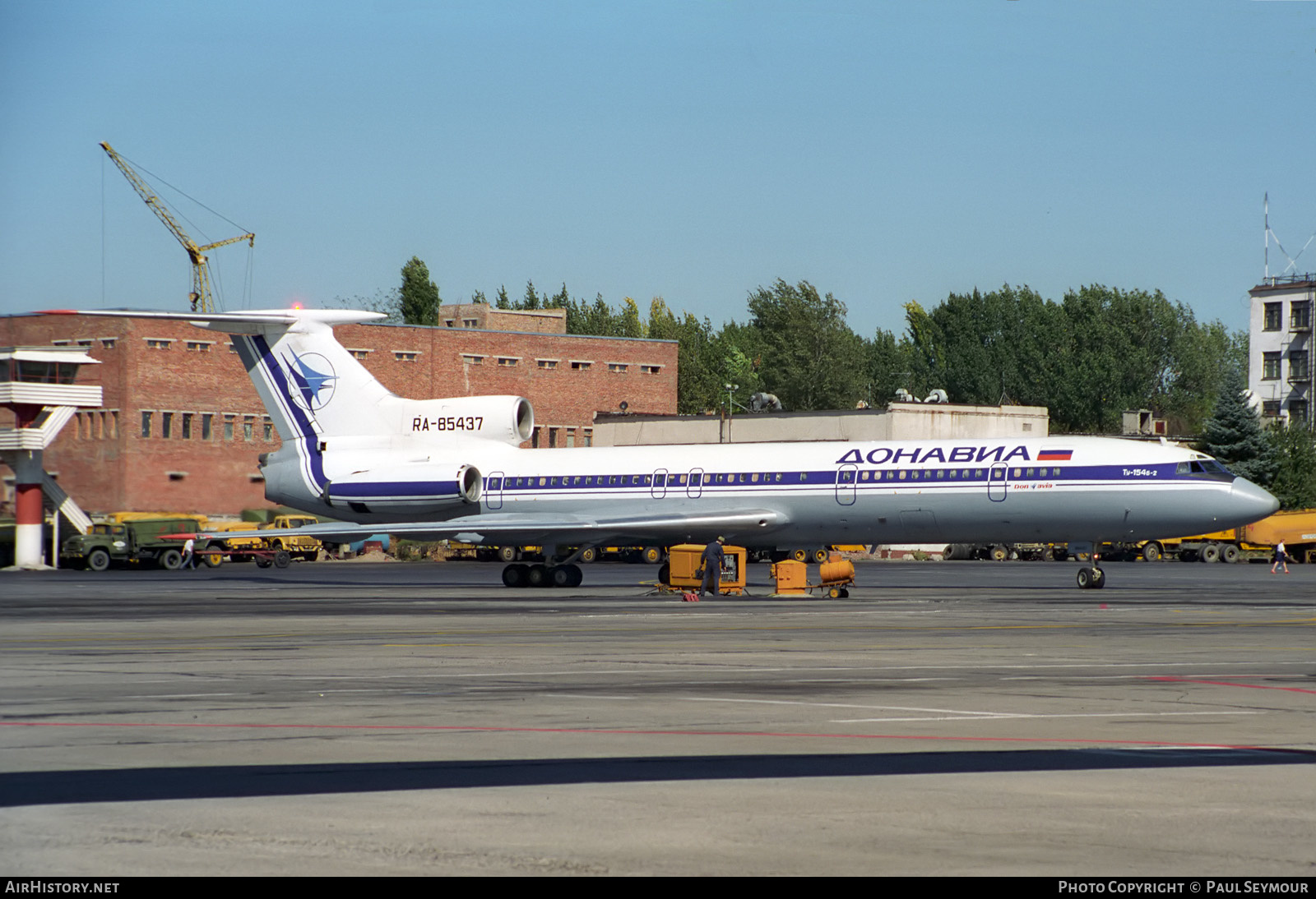 Aircraft Photo of RA-85437 | Tupolev Tu-154B-2 | Donavia | AirHistory.net #345846