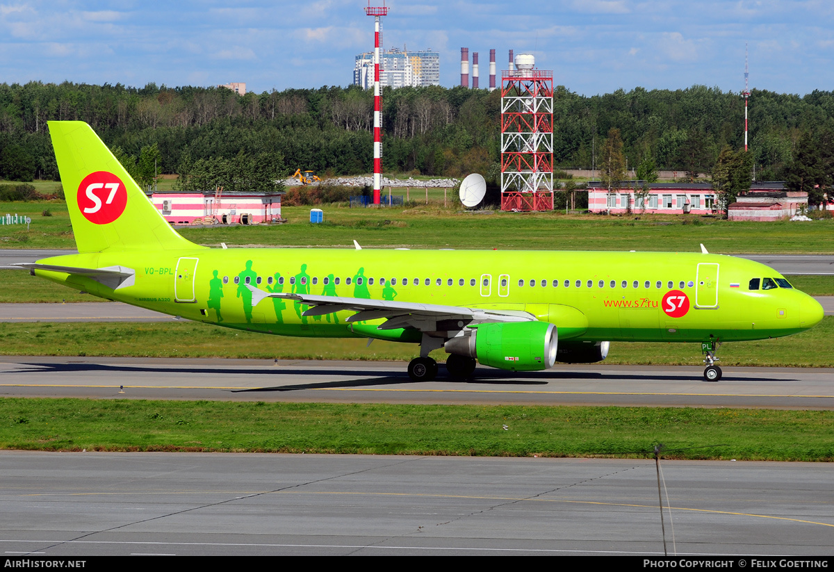 Aircraft Photo of VQ-BPL | Airbus A320-214 | S7 Airlines | AirHistory.net #345852