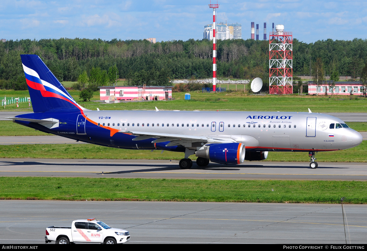 Aircraft Photo of VQ-BIW | Airbus A320-214 | Aeroflot - Russian Airlines | AirHistory.net #345853
