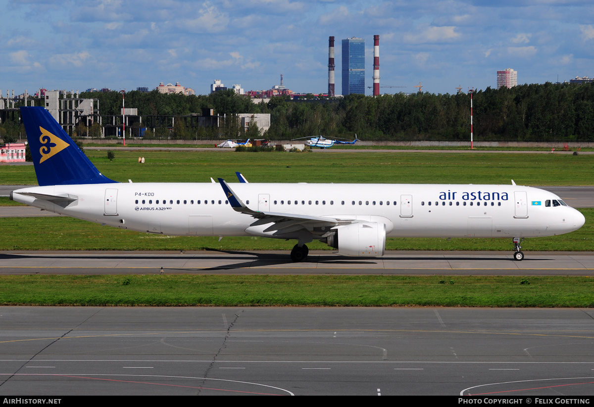 Aircraft Photo of P4-KDD | Airbus A321-271N | Air Astana | AirHistory.net #345854
