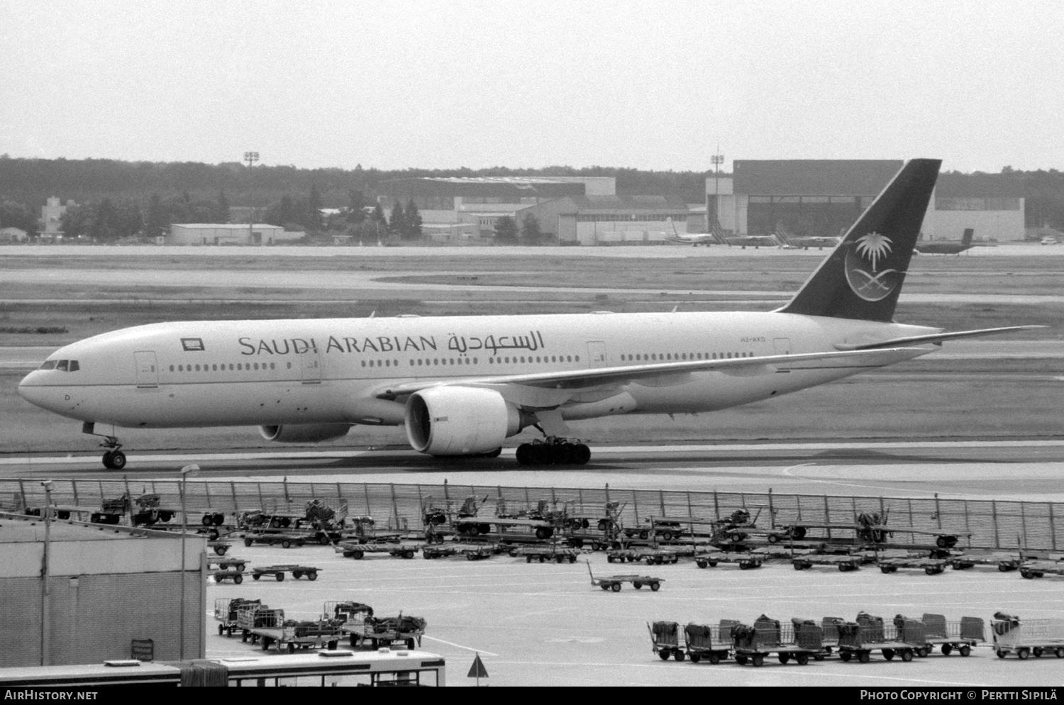 Aircraft Photo of HZ-AKD | Boeing 777-268/ER | Saudi Arabian Airlines | AirHistory.net #345857