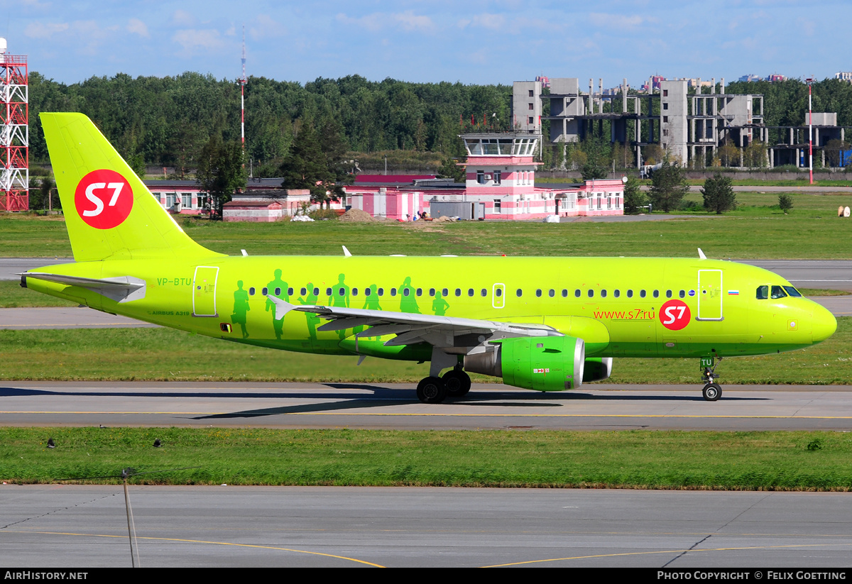 Aircraft Photo of VP-BTU | Airbus A319-114 | S7 Airlines | AirHistory.net #345858