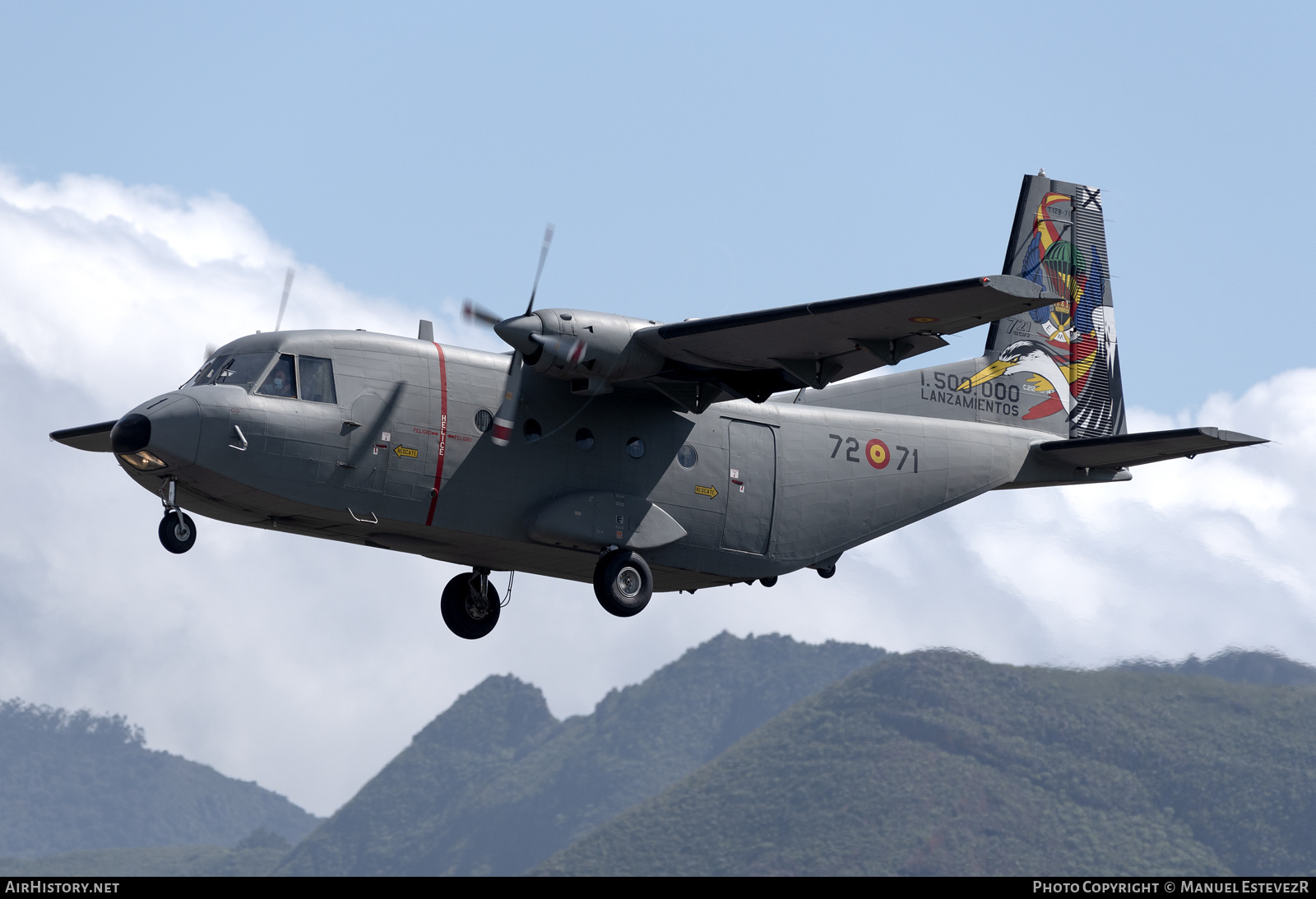 Aircraft Photo of T.12B-71 | CASA C-212-100 Aviocar | Spain - Air Force | AirHistory.net #345891
