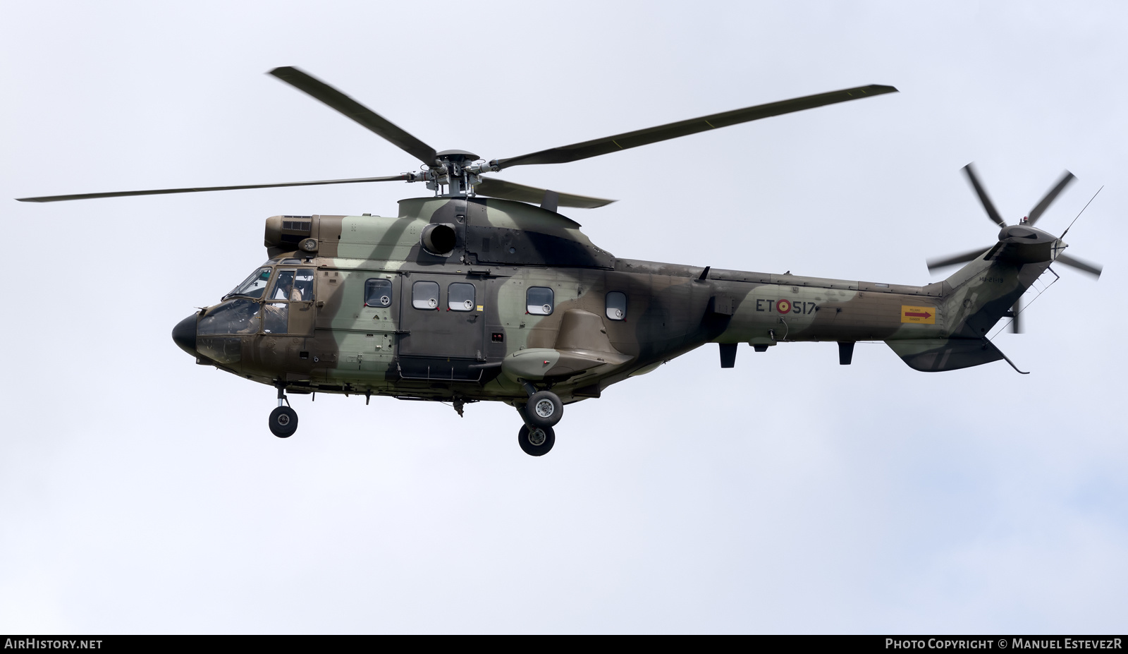 Aircraft Photo of HU.21-19 | Aerospatiale AS-332B Super Puma | Spain - Army | AirHistory.net #345896