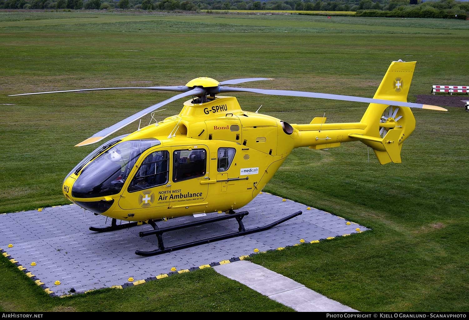 Aircraft Photo of G-SPHU | Eurocopter EC-135T-2 | North West Air Ambulance | AirHistory.net #345901