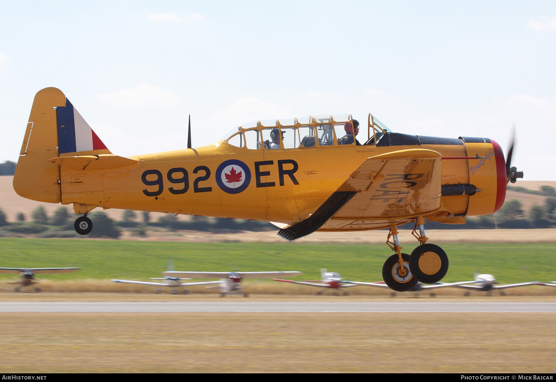 Aircraft Photo of G-BDAM | North American AT-16 Harvard IIB | Canada - Air Force | AirHistory.net #345904