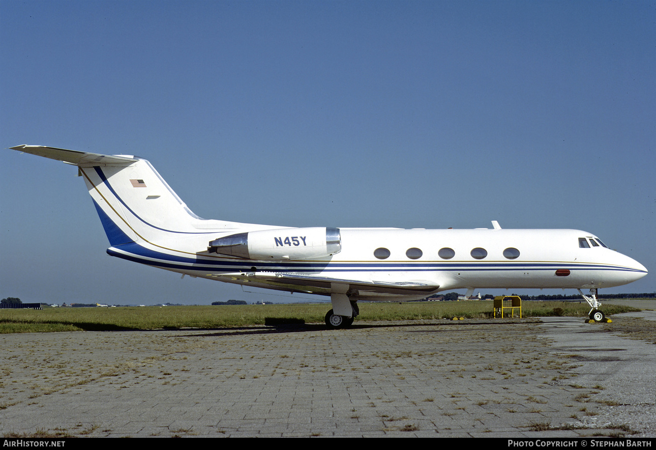 Aircraft Photo of N45Y | Grumman G-1159 Gulfstream II | AirHistory.net #345913