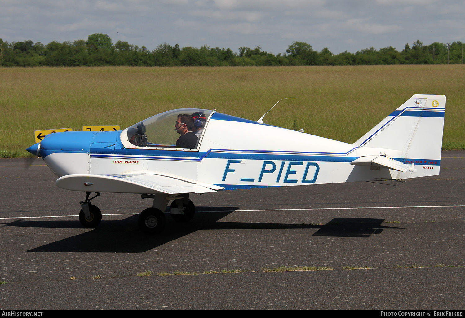 Aircraft Photo of F-PIED | Pottier P-180S | AirHistory.net #345951