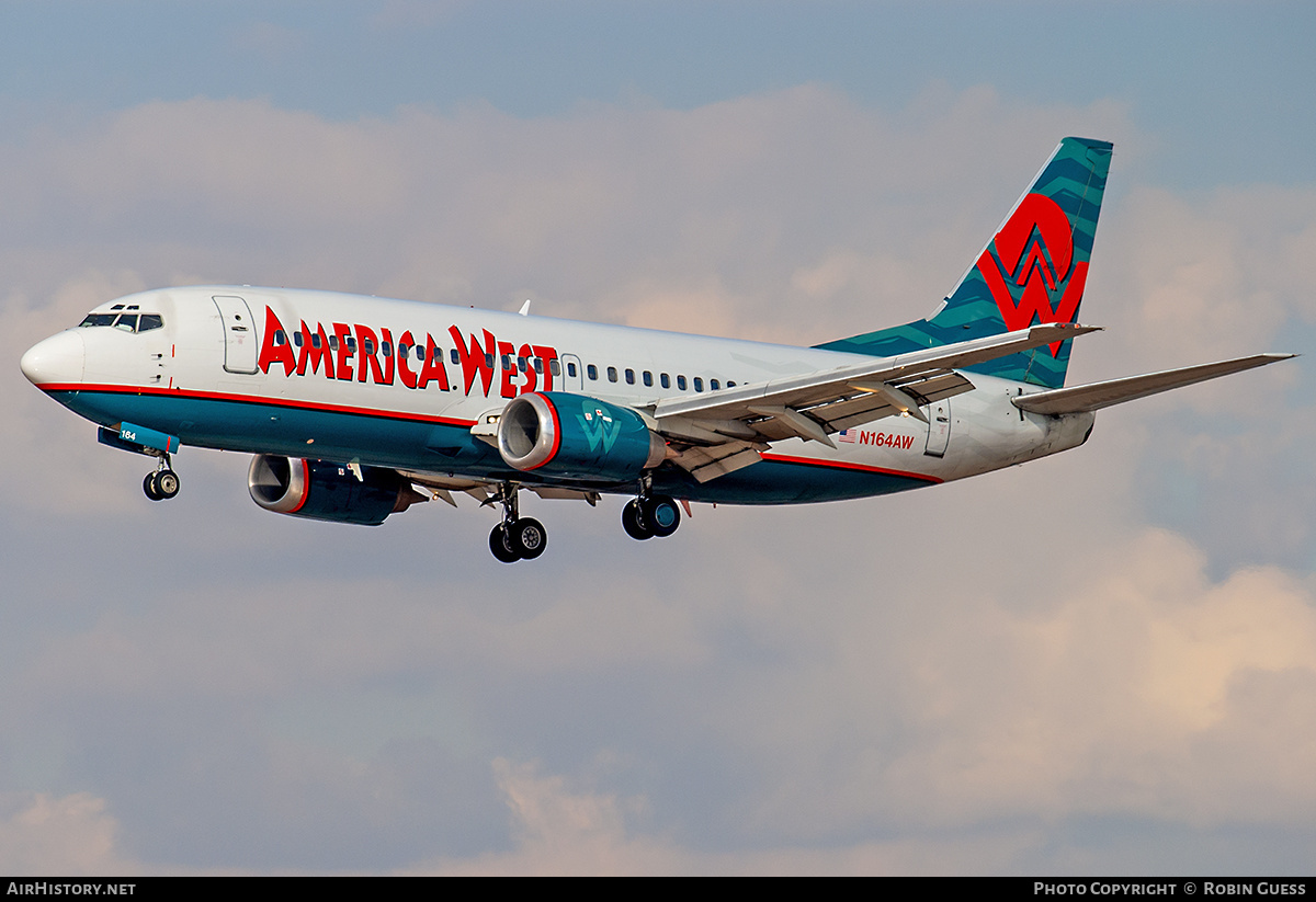 Aircraft Photo of N164AW | Boeing 737-33A | America West Airlines | AirHistory.net #345968