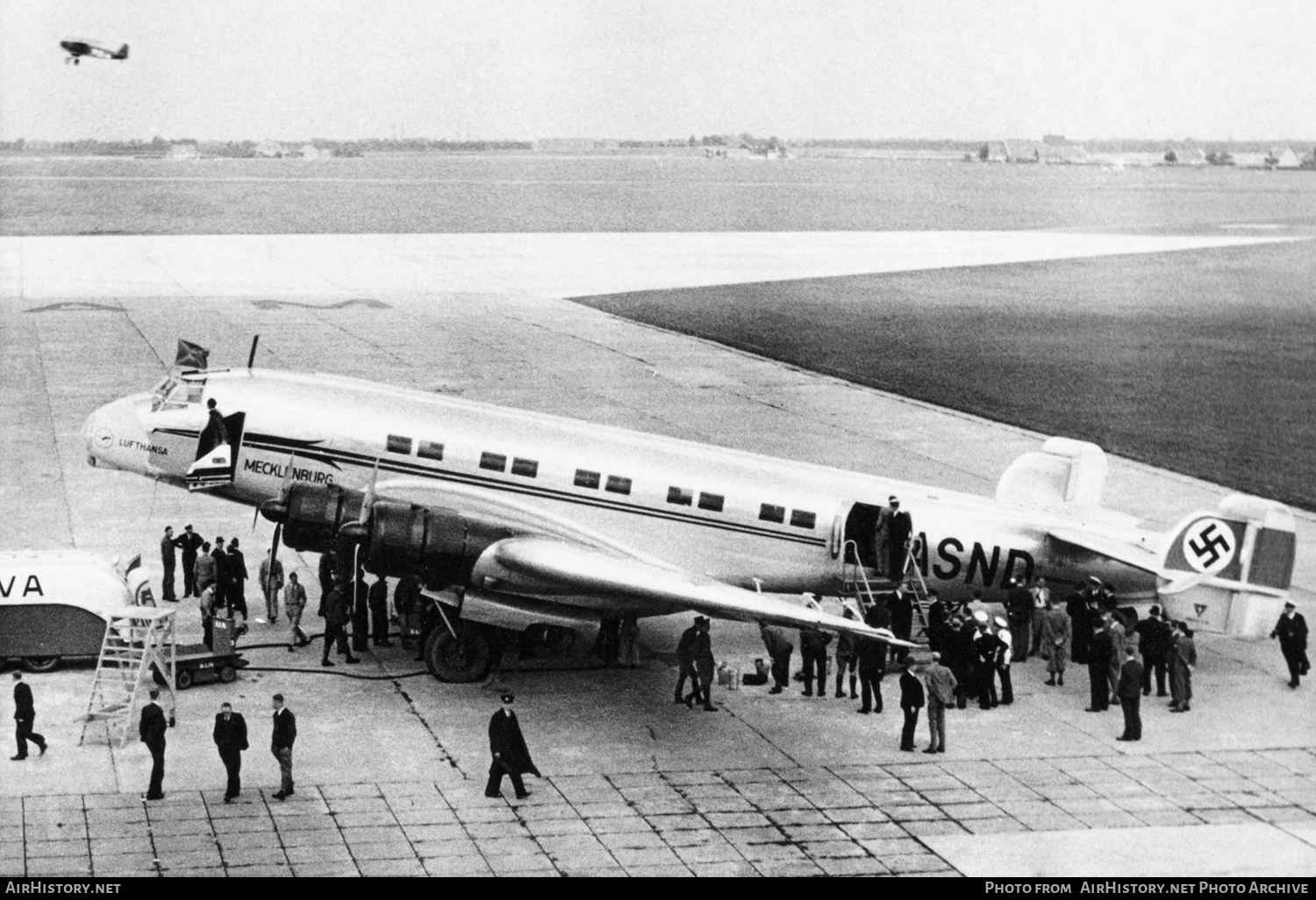 Aircraft Photo of D-ASND | Junkers Ju 90A | Deutsche Luft Hansa | AirHistory.net #345971