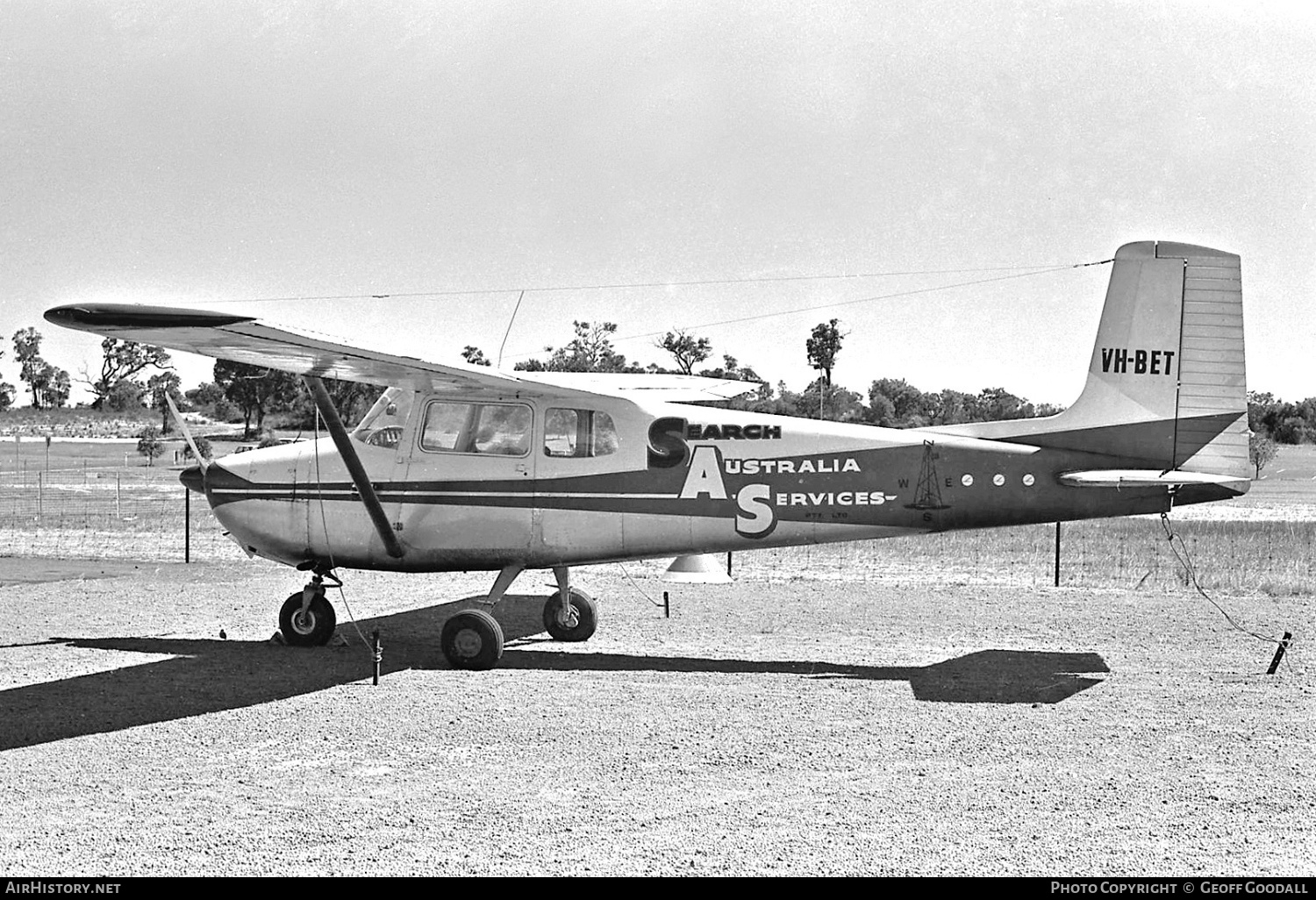 Aircraft Photo of VH-BET | Cessna 172 | Search Australia Services | AirHistory.net #345978