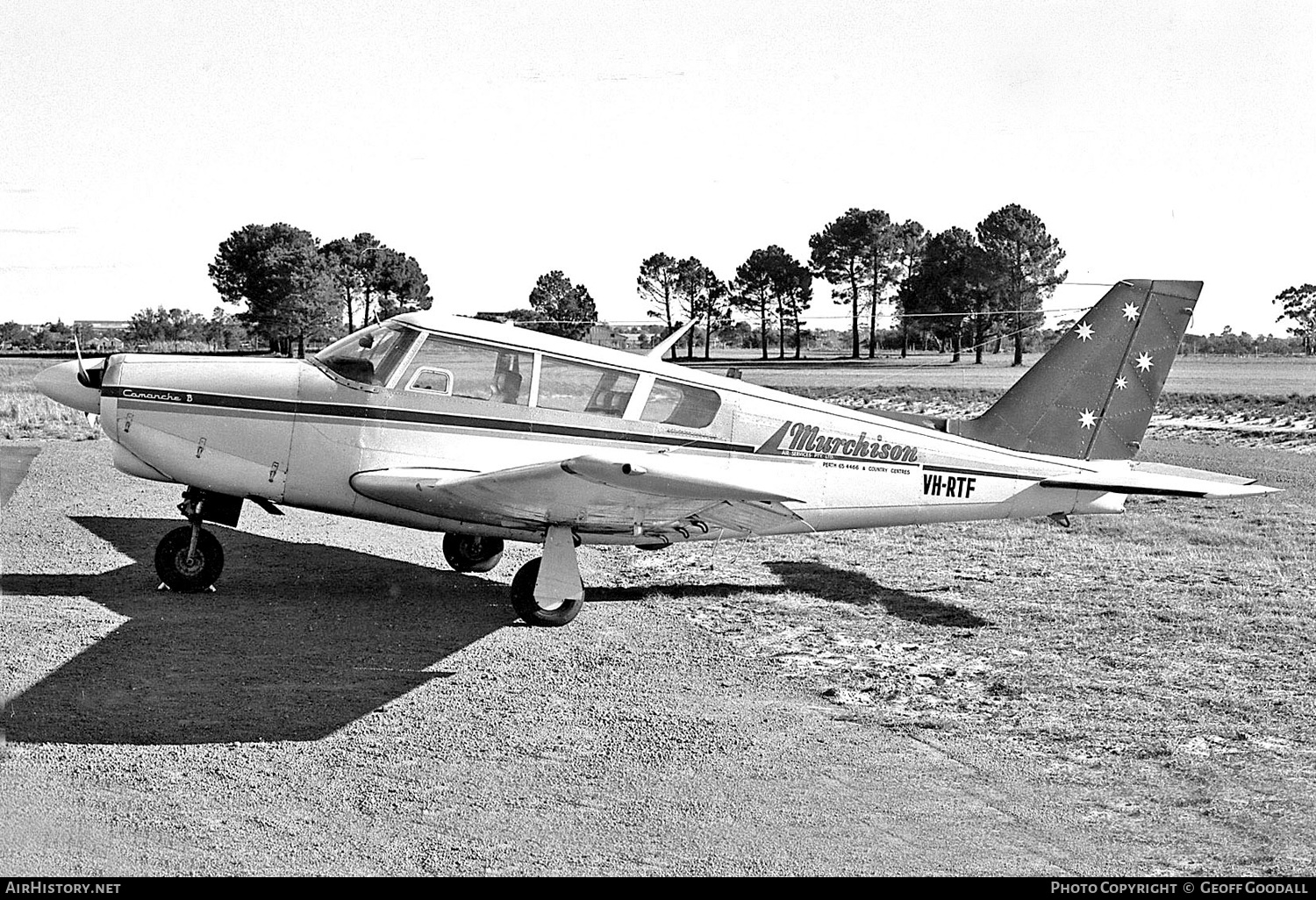 Aircraft Photo of VH-RTF | Piper PA-24-260 Comanche B | Murchison Air Charter | AirHistory.net #345992