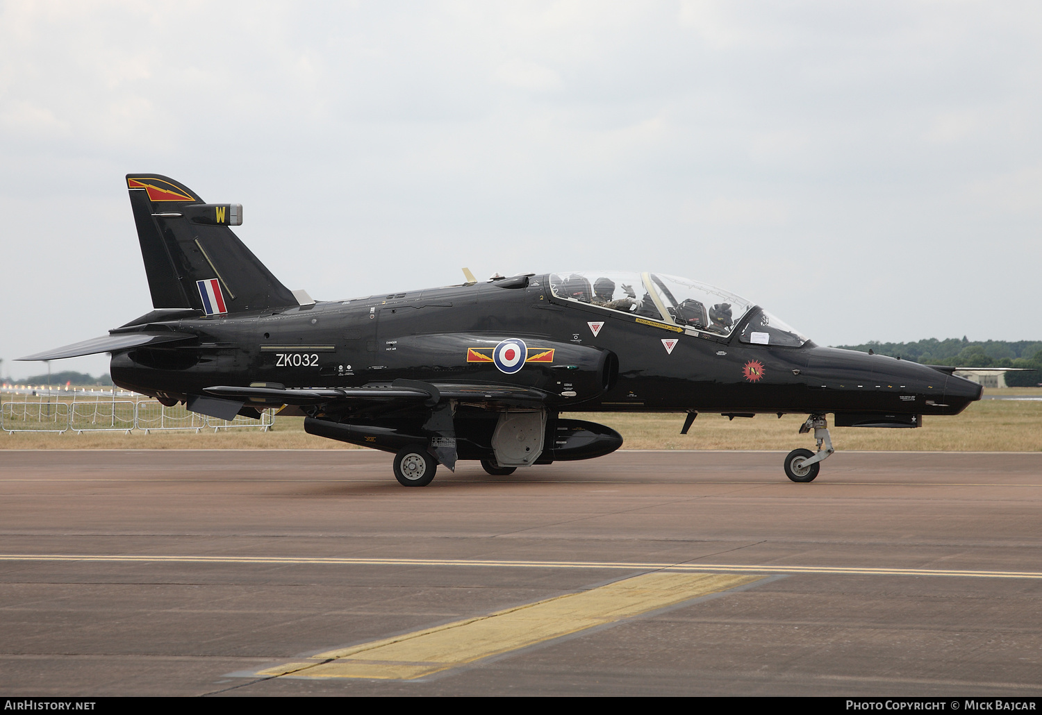 Aircraft Photo of ZK032 | BAE Systems Hawk T.2 | UK - Air Force | AirHistory.net #345999