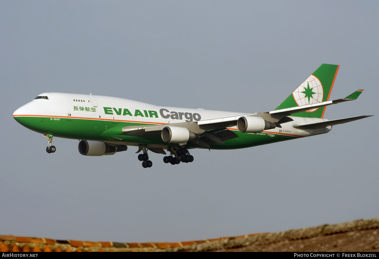 Aircraft Photo of B-16407 | Boeing 747-45E(BDSF) | EVA Air Cargo | AirHistory.net #346007