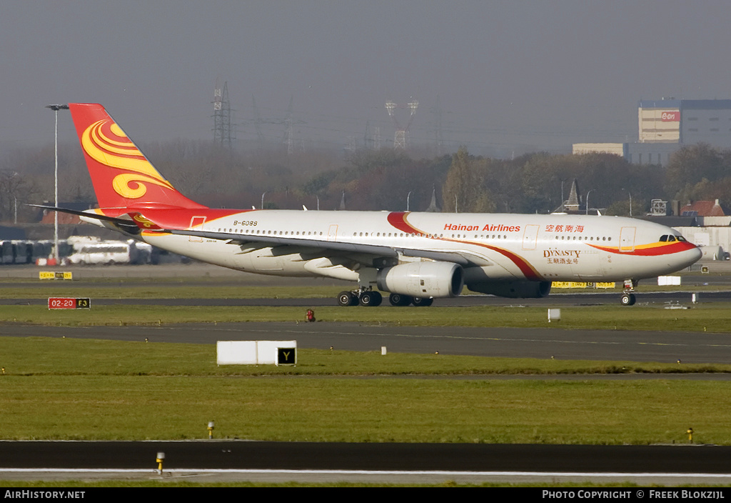 Aircraft Photo of B-6088 | Airbus A330-243 | Hainan Airlines | AirHistory.net #346018