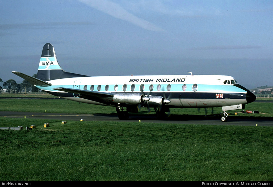 Aircraft Photo of G-BMAT | Vickers 813 Viscount | British Midland Airways - BMA | AirHistory.net #346023