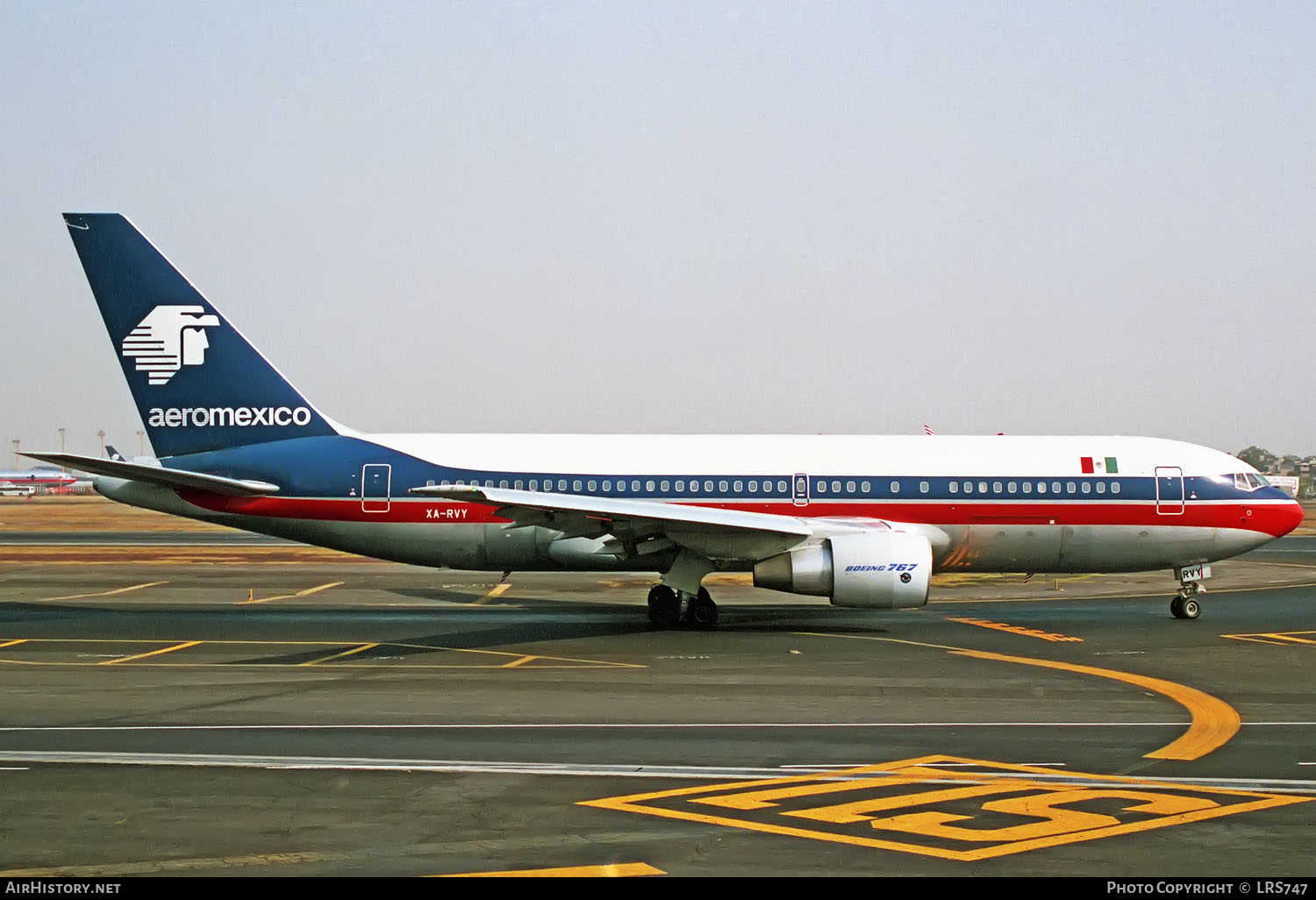 Aircraft Photo of XA-RVY | Boeing 767-284/ER | AeroMéxico | AirHistory.net #346037