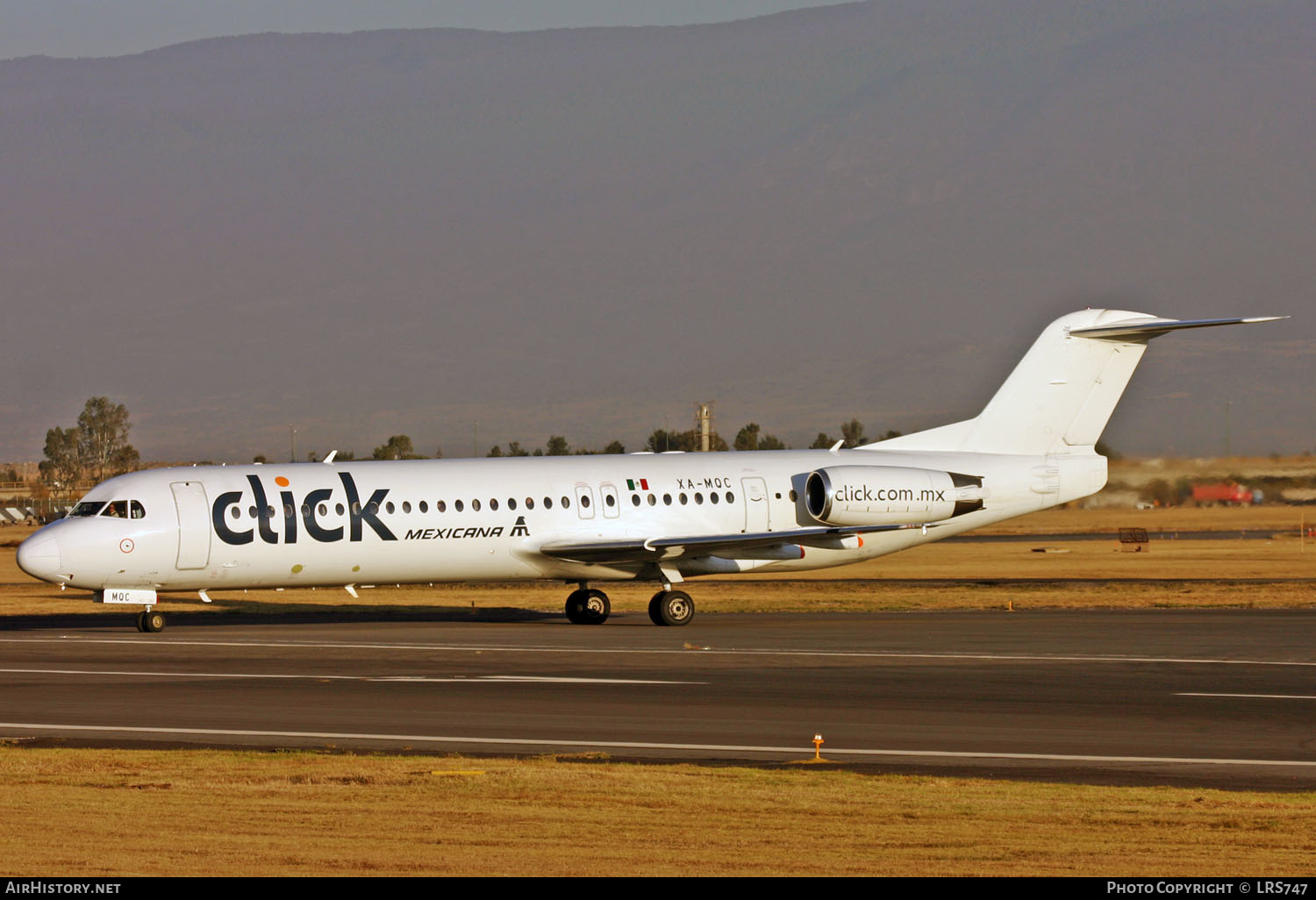 Aircraft Photo of XA-MQC | Fokker 100 (F28-0100) | Click Mexicana | AirHistory.net #346049