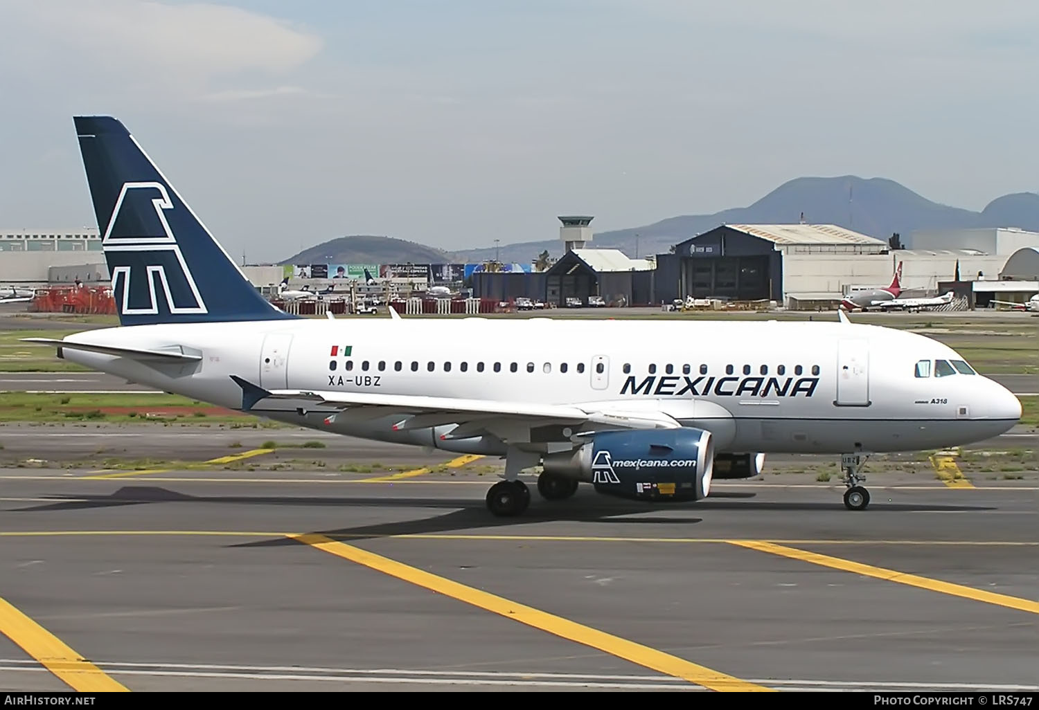 Aircraft Photo of XA-UBZ | Airbus A318-111 | Mexicana | AirHistory.net #346054