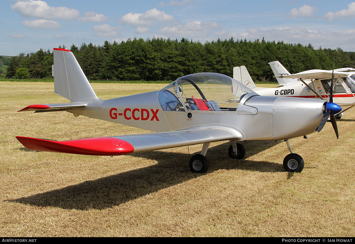 Aircraft Photo of G-CCDX | Evektor-Aerotechnik EV-97 Eurostar | AirHistory.net #346063