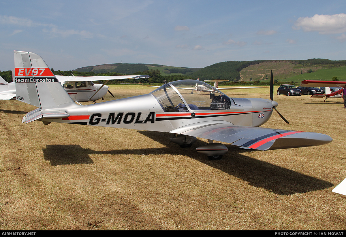 Aircraft Photo of G-MOLA | Cosmik EV-97 TeamEurostar UK | AirHistory.net #346064