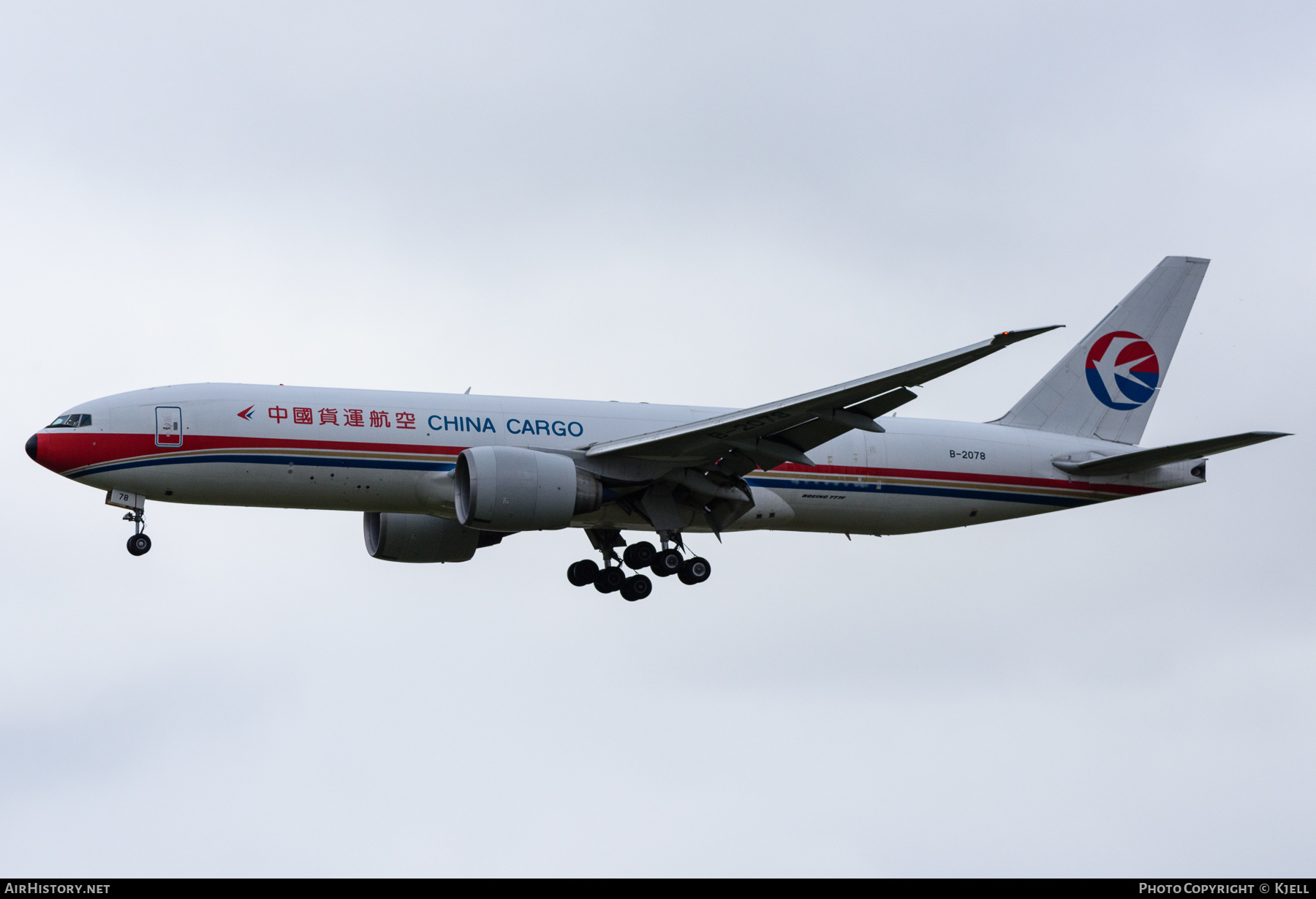 Aircraft Photo of B-2078 | Boeing 777-F6N | China Cargo Airlines | AirHistory.net #346077