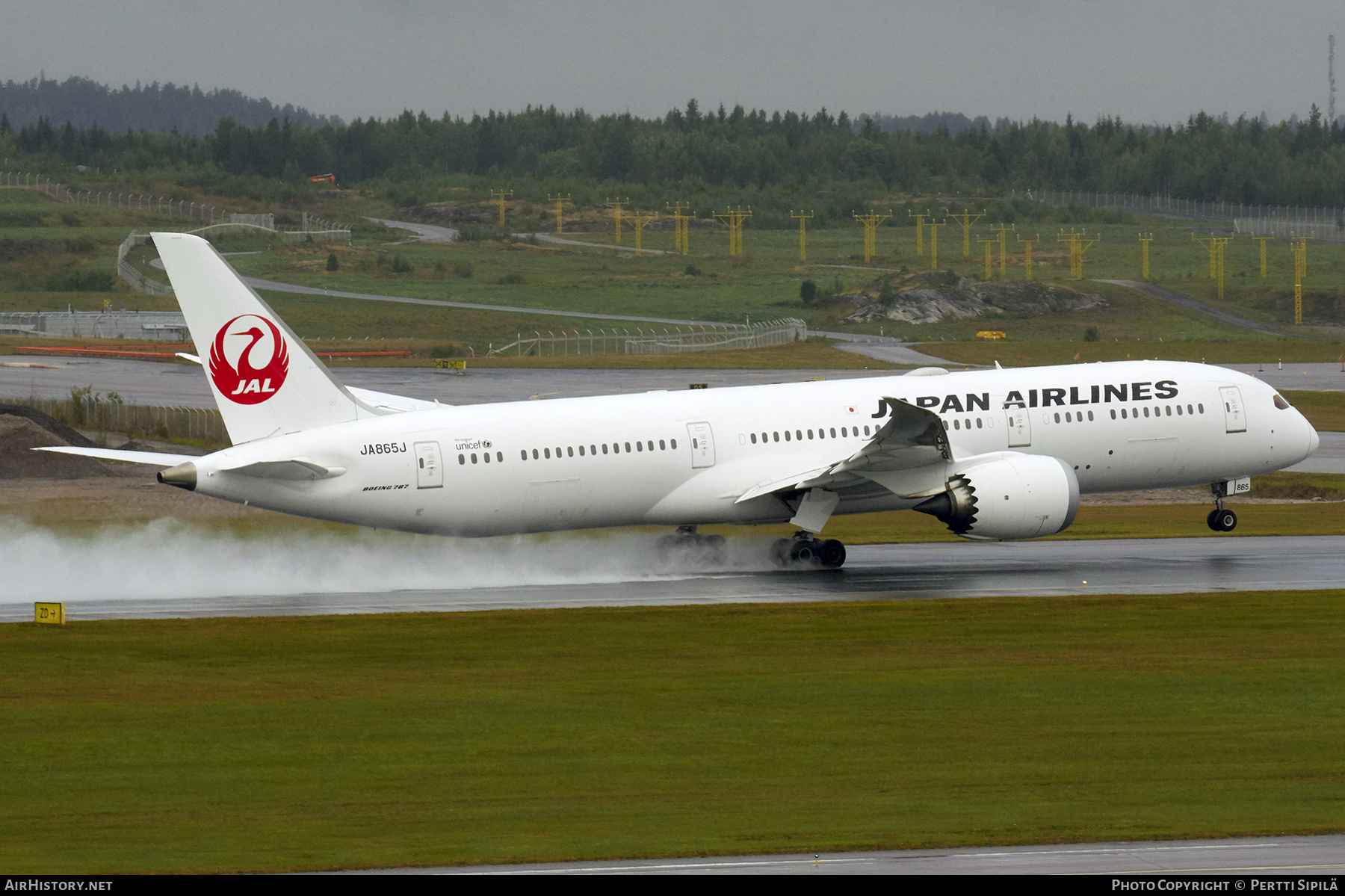 Aircraft Photo of JA865J | Boeing 787-9 Dreamliner | Japan Airlines - JAL | AirHistory.net #346088