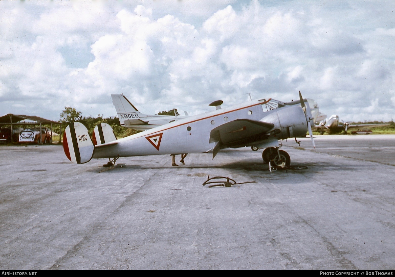 Aircraft Photo of BHB-1534 | Beech AT-11 Kansan | Mexico - Air Force | AirHistory.net #346104