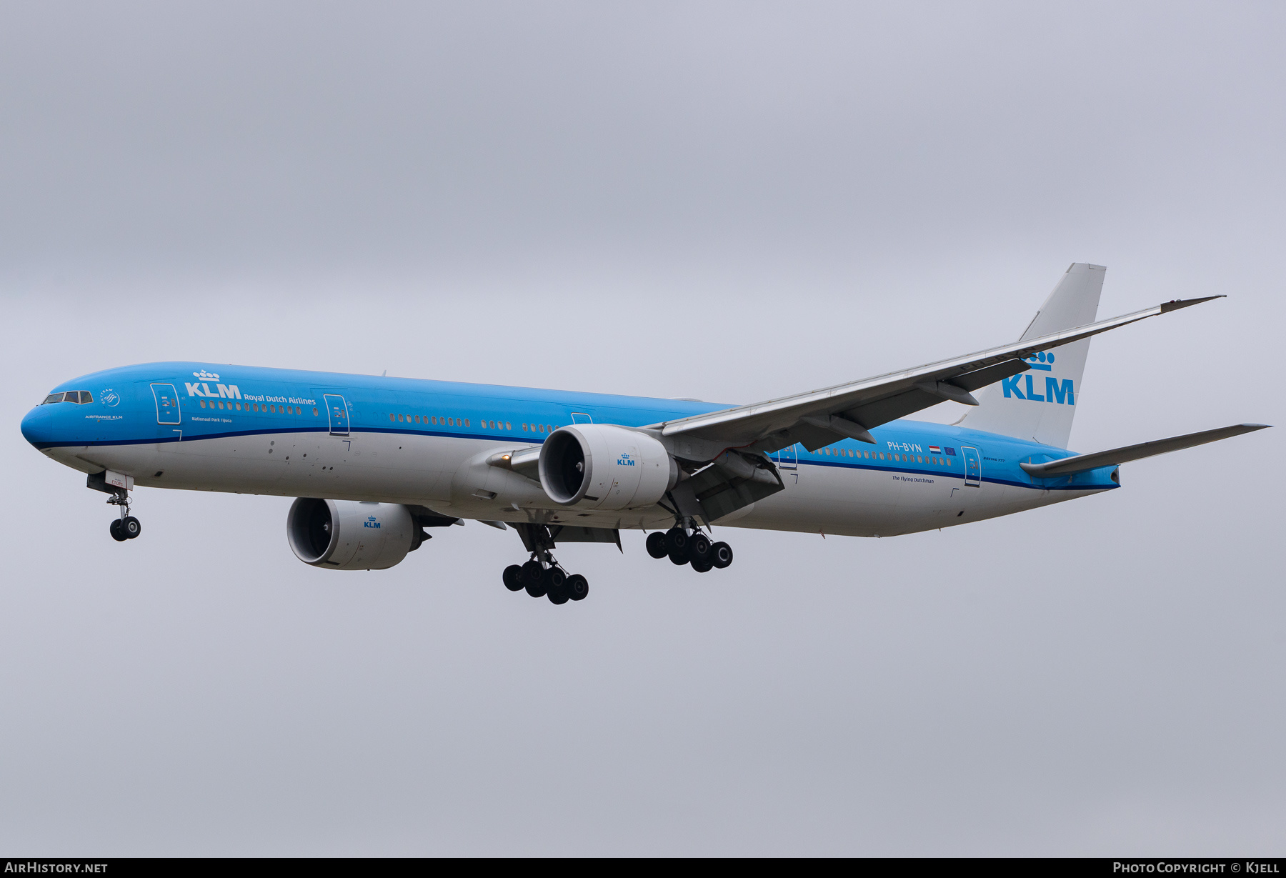 Aircraft Photo of PH-BVN | Boeing 777-306/ER | KLM - Royal Dutch Airlines | AirHistory.net #346113