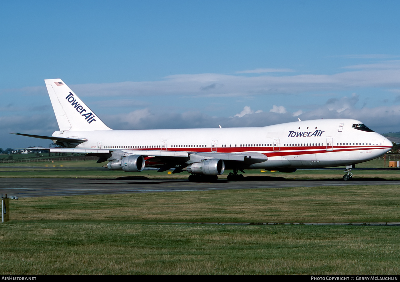 Aircraft Photo of N93117 | Boeing 747-131 | Tower Air | AirHistory.net #346114