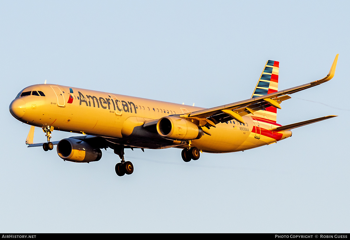 Aircraft Photo of N908AA | Airbus A321-231 | American Airlines | AirHistory.net #346157