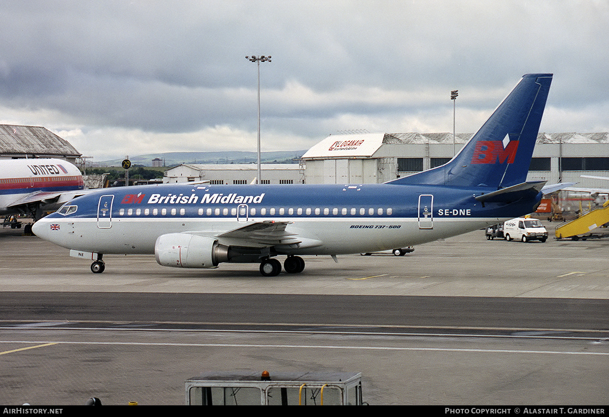 Aircraft Photo of SE-DNE | Boeing 737-59D | British Midland Airways - BMA | AirHistory.net #346163