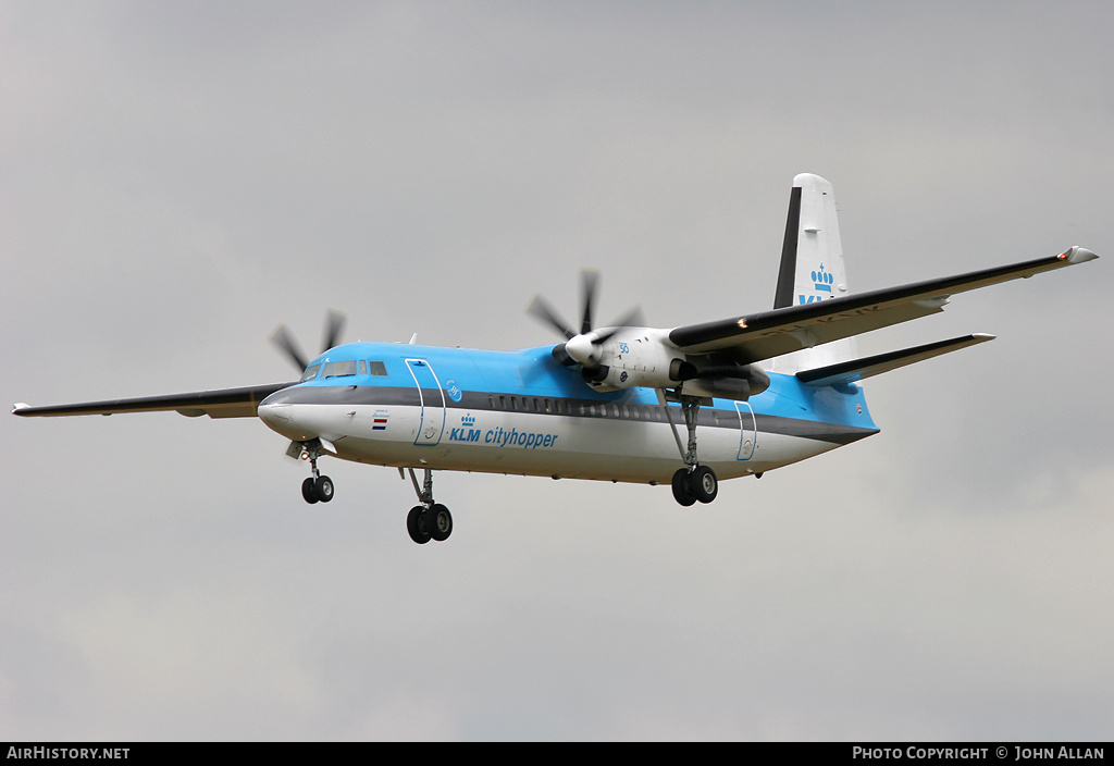 Aircraft Photo of PH-KVK | Fokker 50 | KLM Cityhopper | AirHistory.net #346193