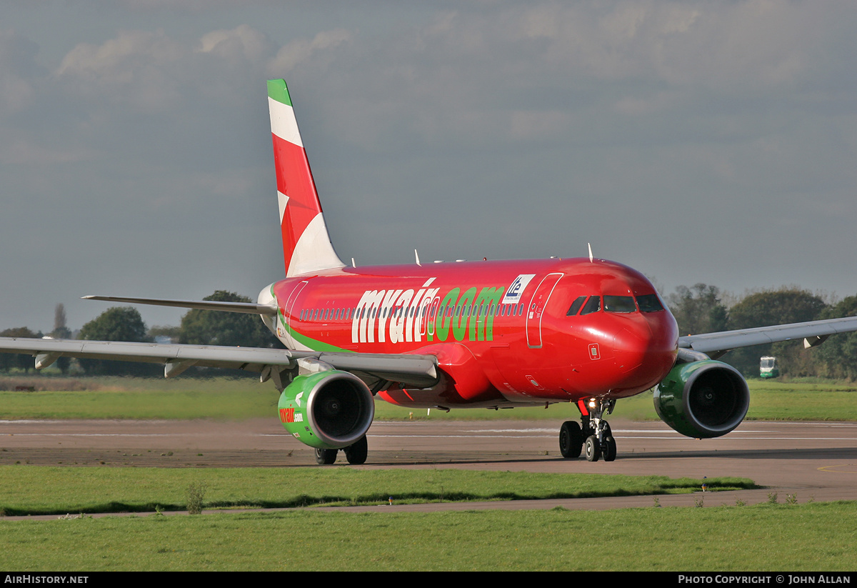 Aircraft Photo of EC-JHJ | Airbus A320-214 | Myair | AirHistory.net #346197