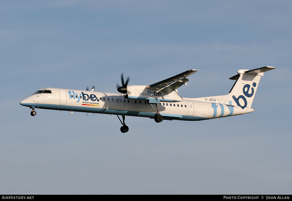 Aircraft Photo of G-JECG | Bombardier DHC-8-402 Dash 8 | Flybe - British European | AirHistory.net #346210