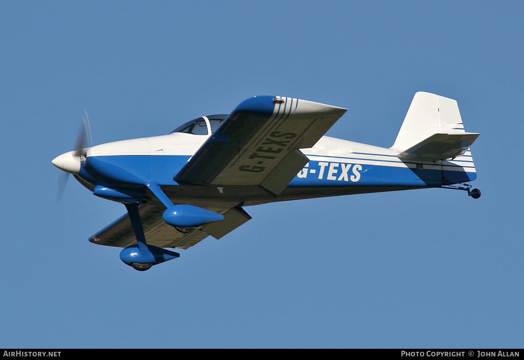 Aircraft Photo of G-TEXS | Van's RV-6 | AirHistory.net #346216