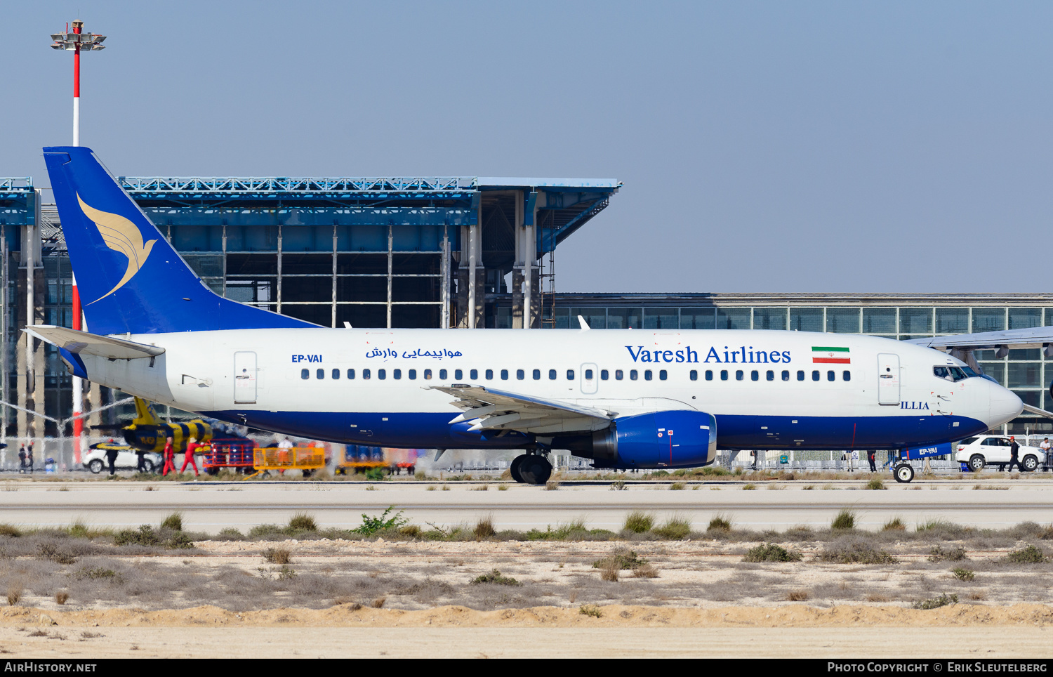 Aircraft Photo of EP-VAI | Boeing 737-31S | Varesh Airlines | AirHistory.net #346222