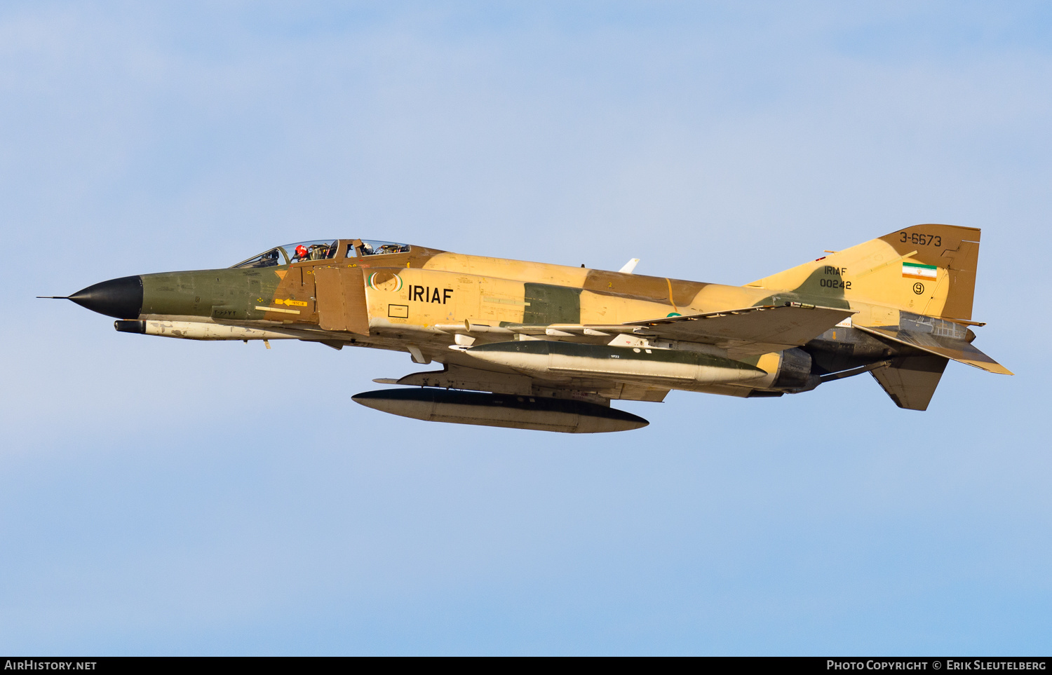 Aircraft Photo of 3-6673 / ٣-۶۶۷٣ | McDonnell Douglas F-4E Phantom II | Iran - Air Force | AirHistory.net #346225